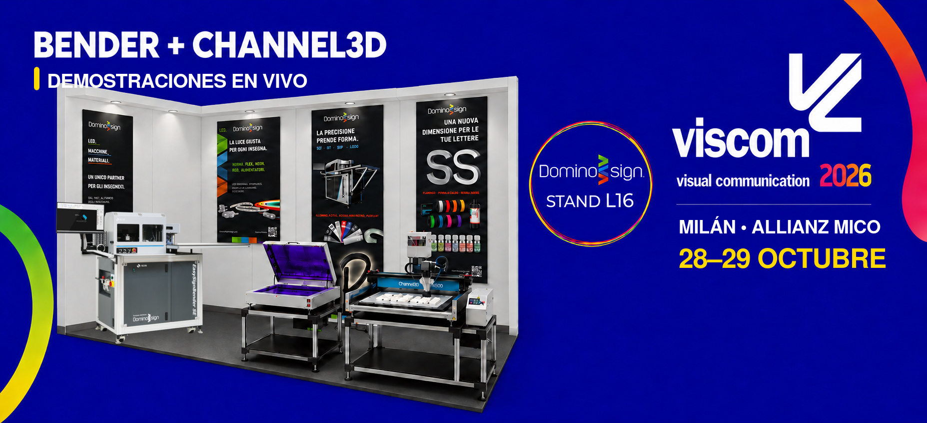 Domino Sign en Viscom Italia 2026